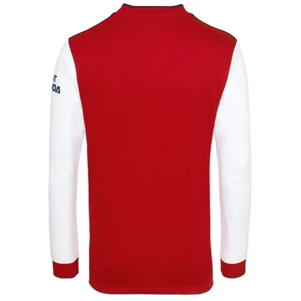 Camisa Arsenal FC Home 2021 2022 Versão Torcedor Manga Longa KS