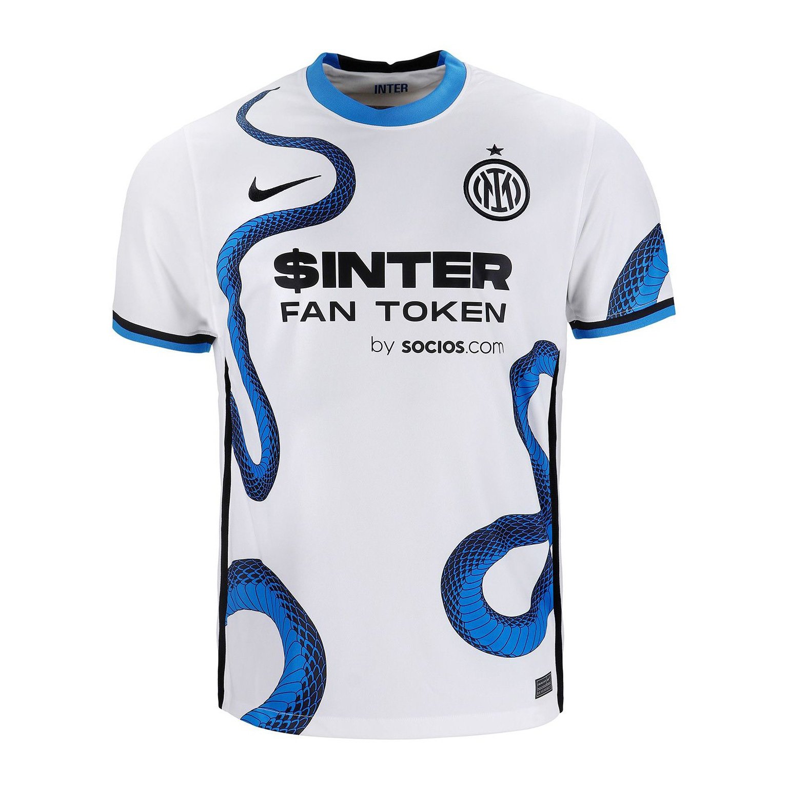 Camisa Inter de Milão Branca Away 2021/2022 – Versão Torcedor – KS Sports –  Camisas de Times e Seleções