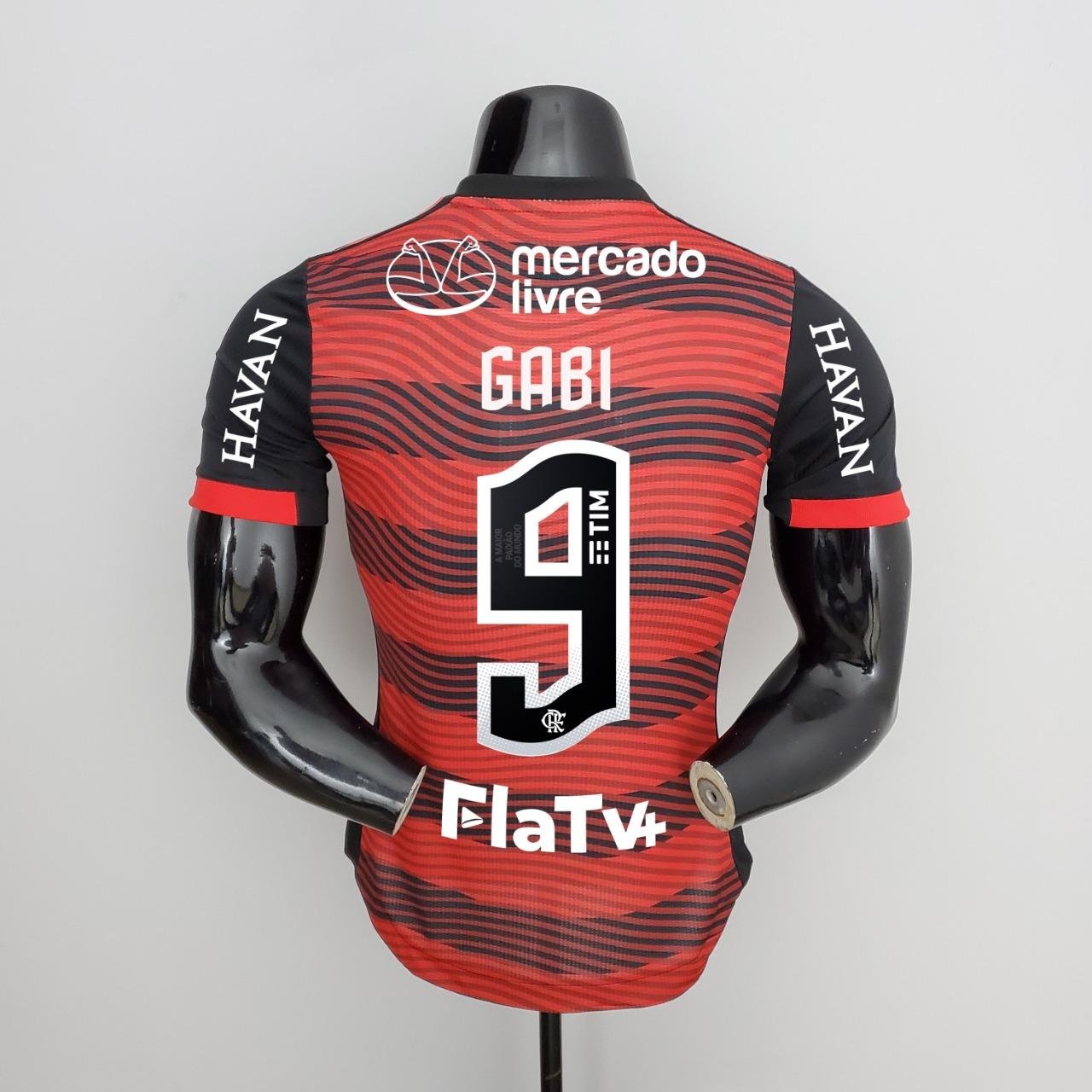 Camisa Flamengo Preta e Vermelha Home 2022/2023 – Todos Patrocinadores –  Versão Jogador – KS Sports – Camisas de Times e Seleções, jogadores com  exatamente 3 nos seus titulares 