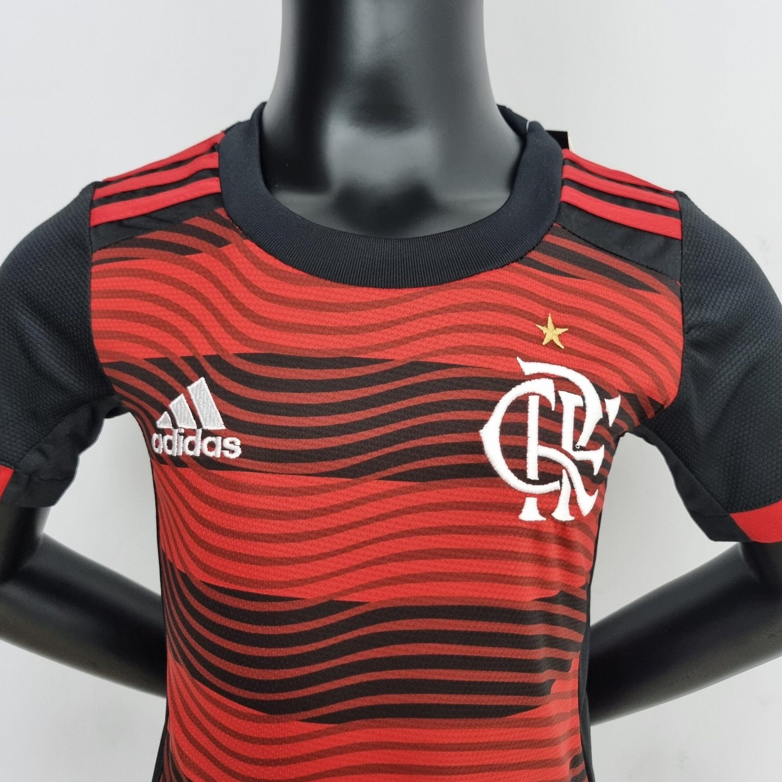 Camisa do Time Flamengo FC Oficial Listrada Rubro Negro - Braziline -  Camisa de Time - Magazine Luiza
