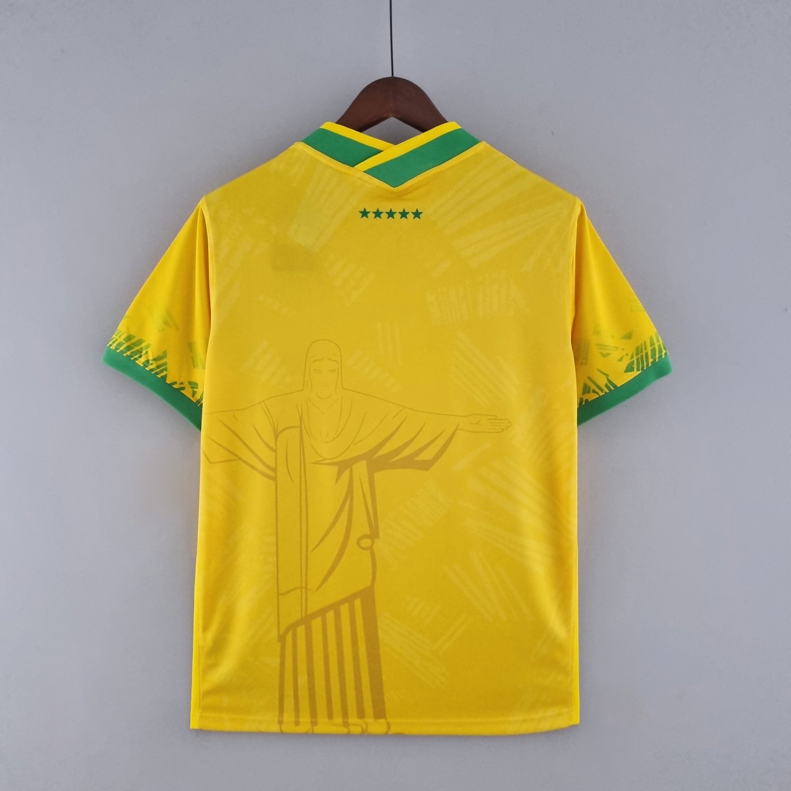 Camisa Brasil Especial Cristo Redentor 2022/2023 Amarela – Versão