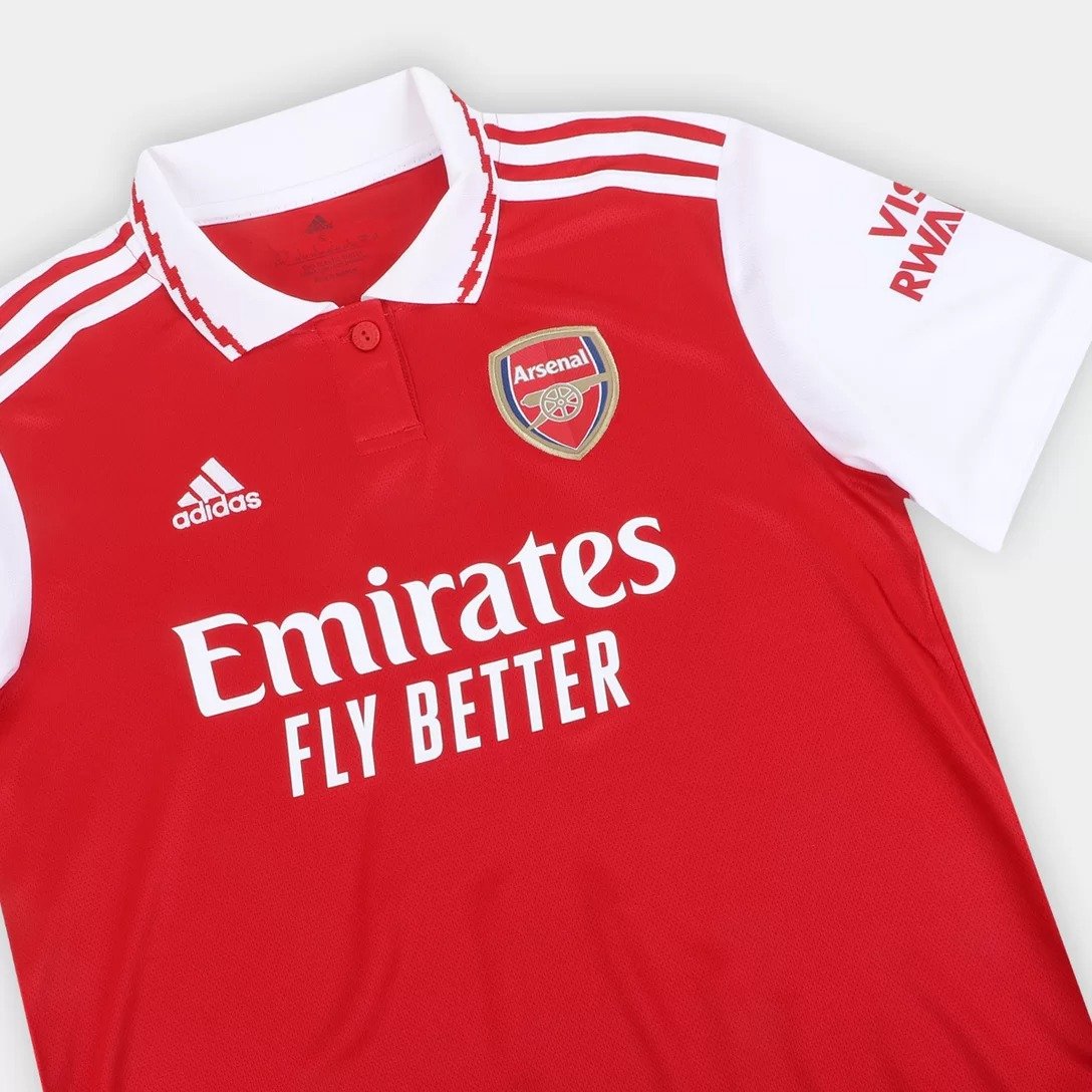 Camisa Arsenal FC Home 2022/2023 – Versão Torcedor – Manga Longa – KS  Sports – Camisas de Times e Seleções