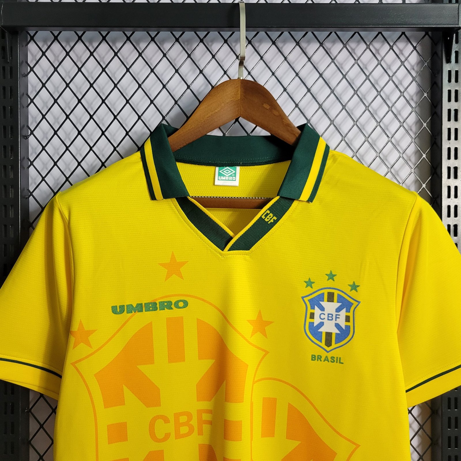 1994 Camisa Clássica Brasil/Retrô RONALDO ROMARIO BEBETO