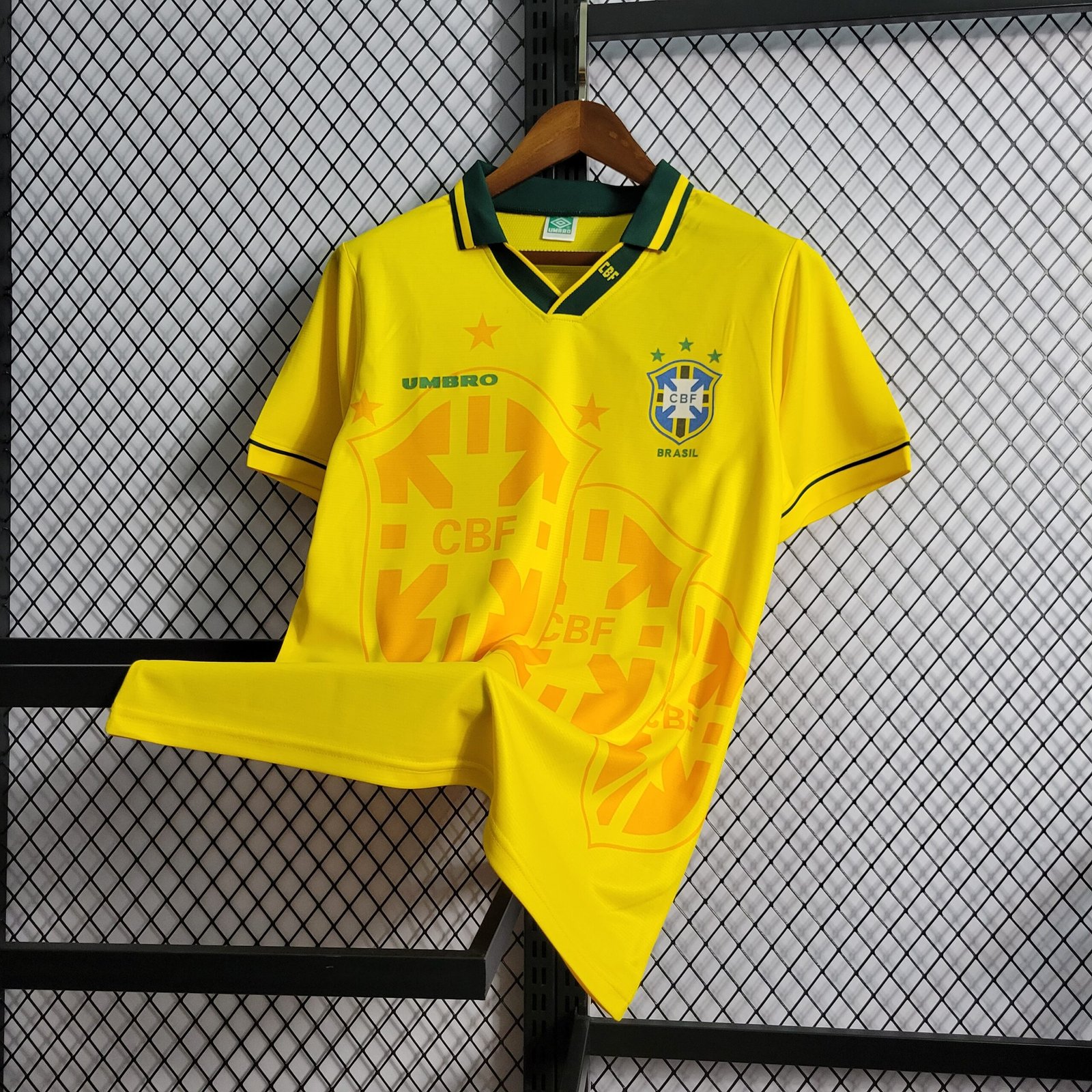 Camisa Brasil 1994 n 11 Lotto Masculina - Camisa de Time