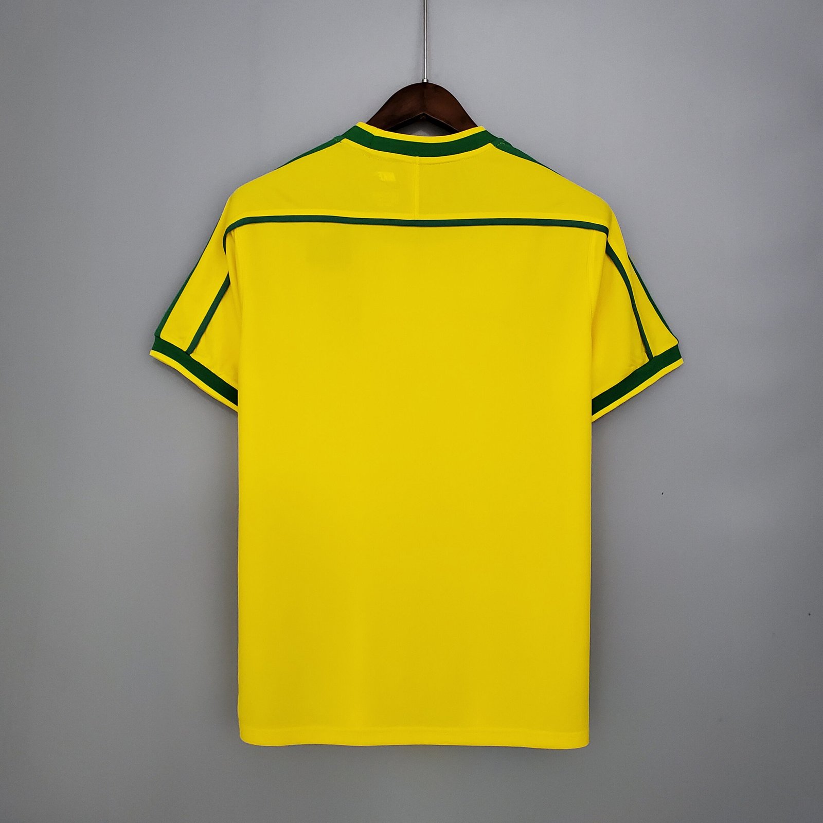 Camisa Brasil Home 1998 – Retro (Pronta Entrega) – Tamanho G – KS Sports –  Camisas de Times e Seleções