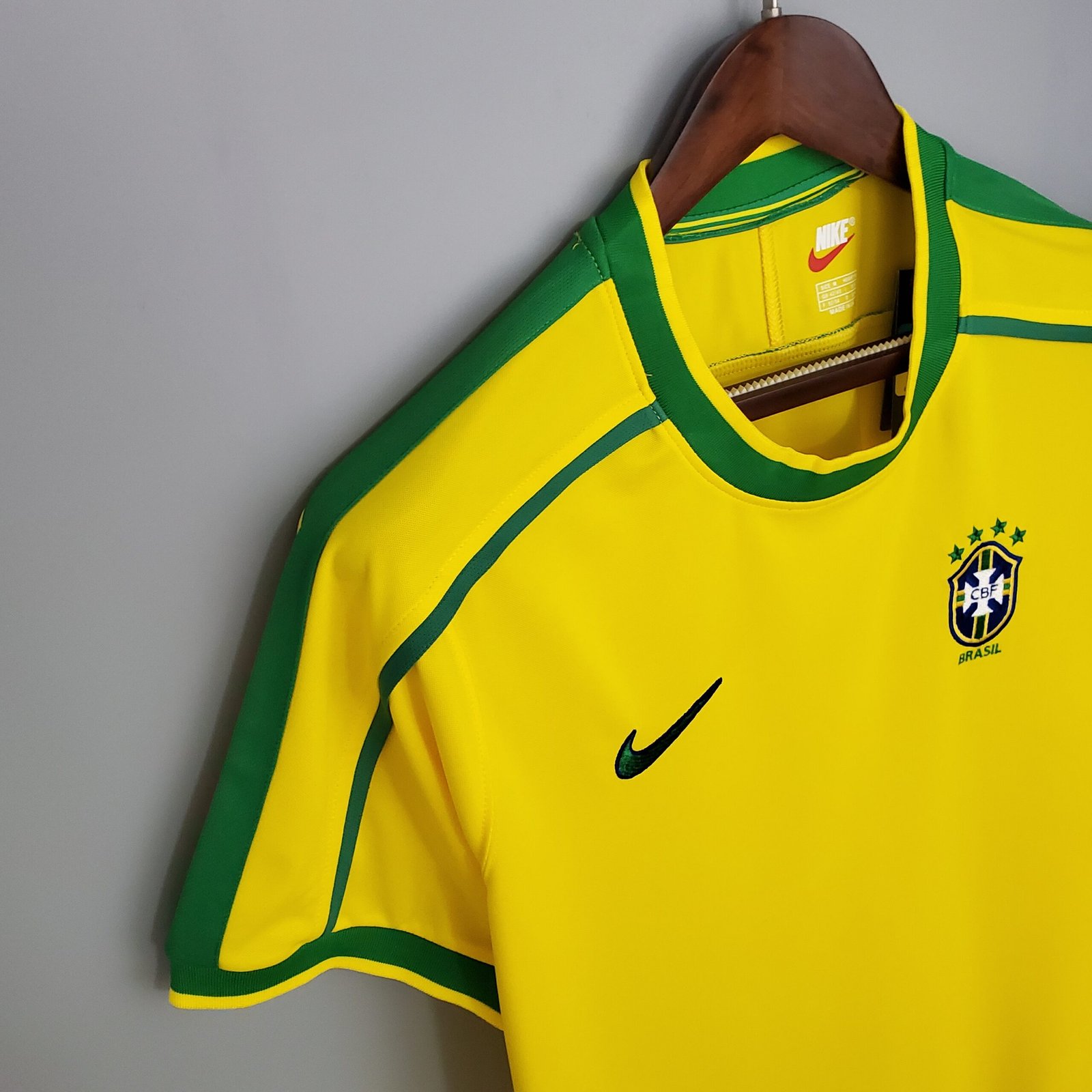 Camisa Brasil Home 1998 – Versão Torcedor Retro – KS Sports – Camisas de  Times e Seleções