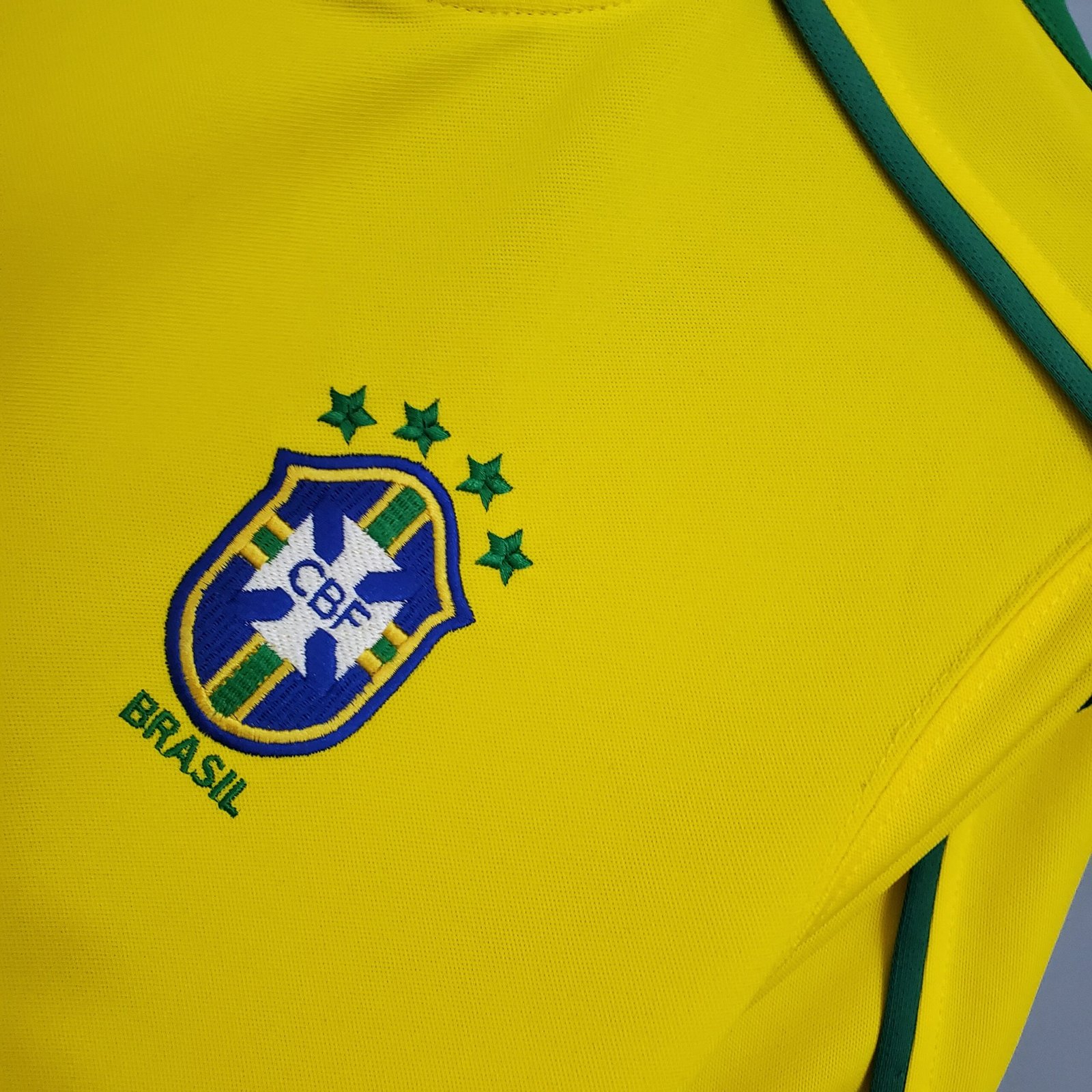 Camisa Brasil Home 1998 – Versão Torcedor Retro – KS Sports