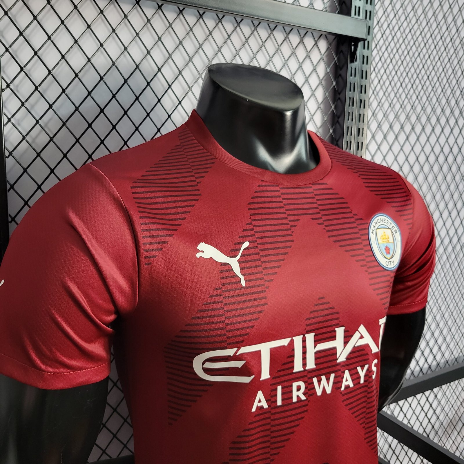 Camisa Manchester City (Goleiro) Vermelha 2022/2023 – Versão