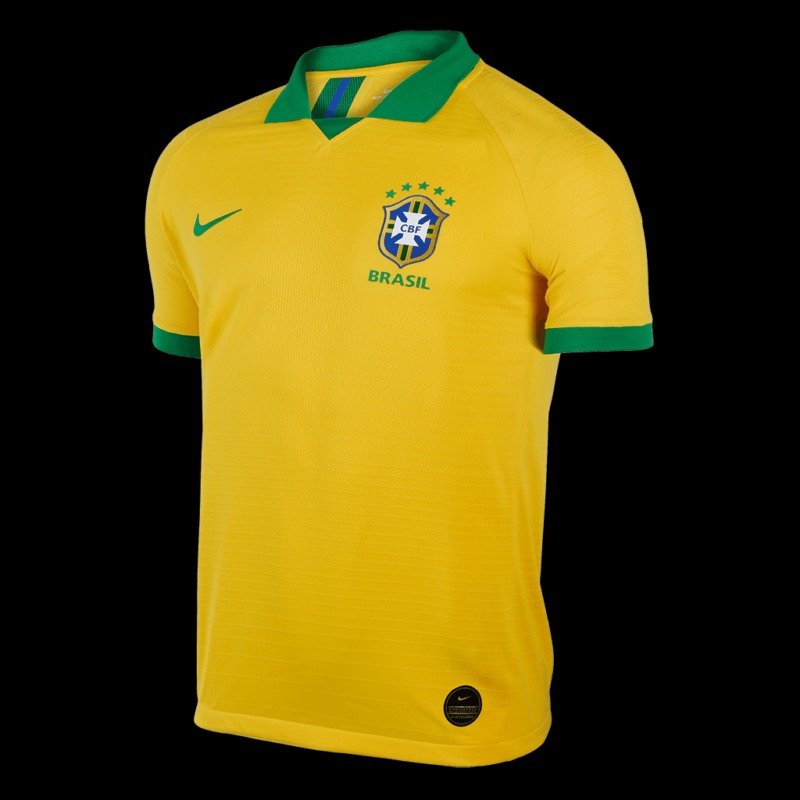 Camisa Seleção Brasileira Copa América 2019/2020 Amarela – Versão Torcedor  – KS Sports – Camisas de Times e Seleções