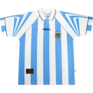 Camisa Argentina Home 1996/1997 – Versão Retrô