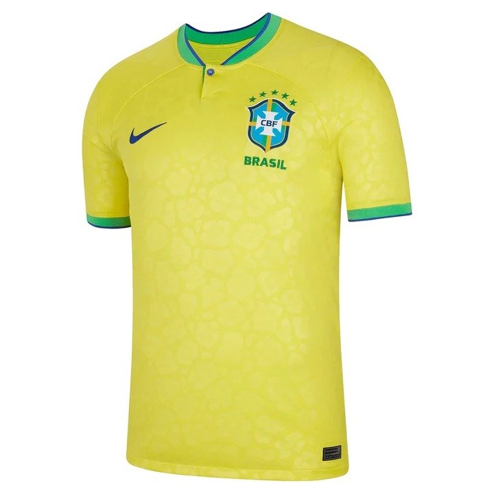 Camisa Seleção Brasileira Amarela (Copa do Mundo) 2022/2023 – Versão  Torcedor – KS Sports – Camisas de Times e Seleções