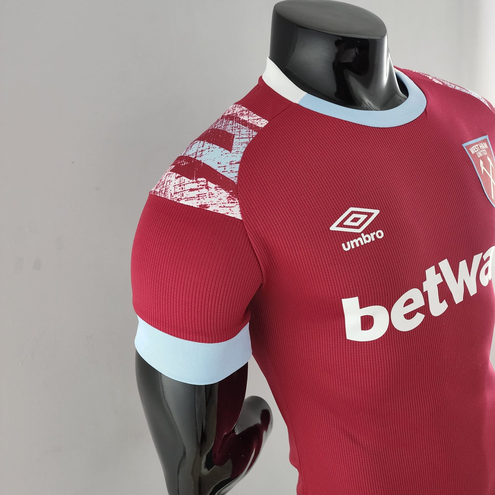 Camisa West Ham United Home Grená 2021/2022 – Versão Torcedor – KS Sports –  Camisas de Times e Seleções