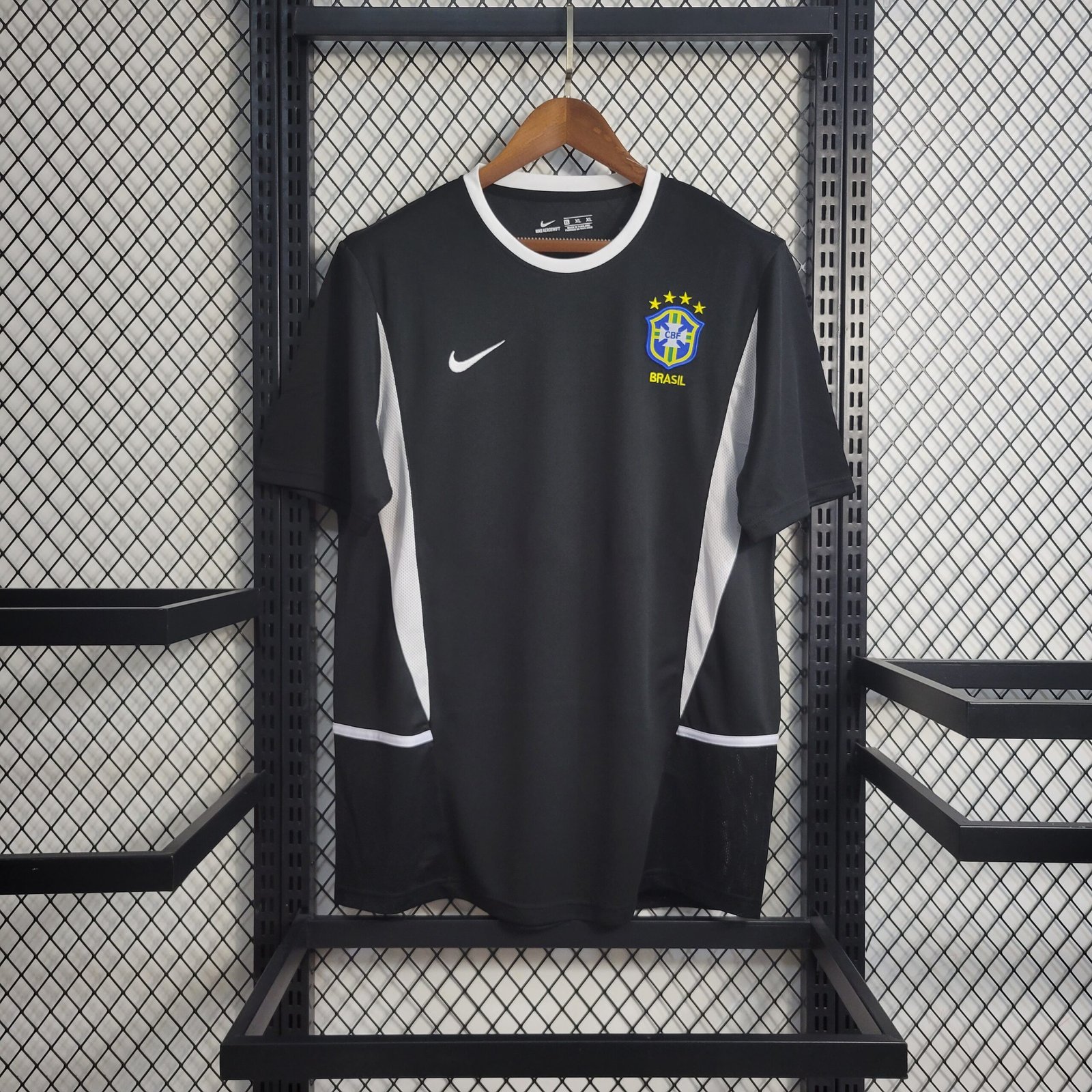 Camisa do Brasil (Goleiro) – Preta 2002 – Versão Retro – KS Sports – Camisas  de Times e Seleções