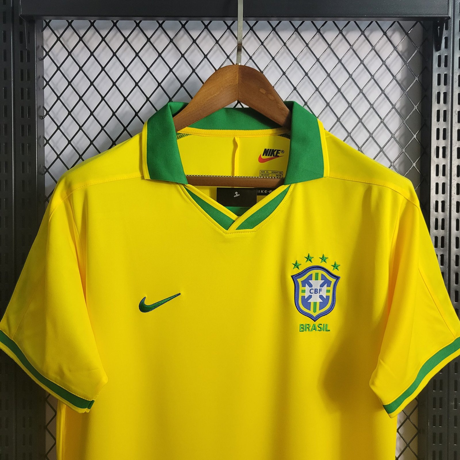 Camisa I Brasil Home 1997 – Versão Torcedor Retro – KS Sports
