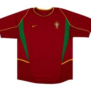 Camisa Portugal Home 2002 – Versão Retrô