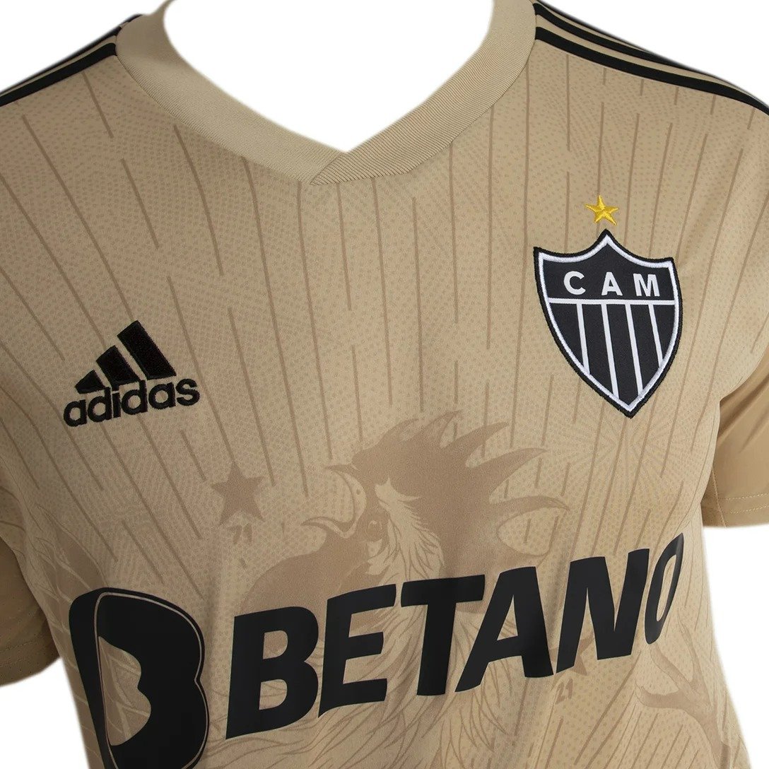 Jogo de Botão Atlético-mg 2023 Mod.camisa