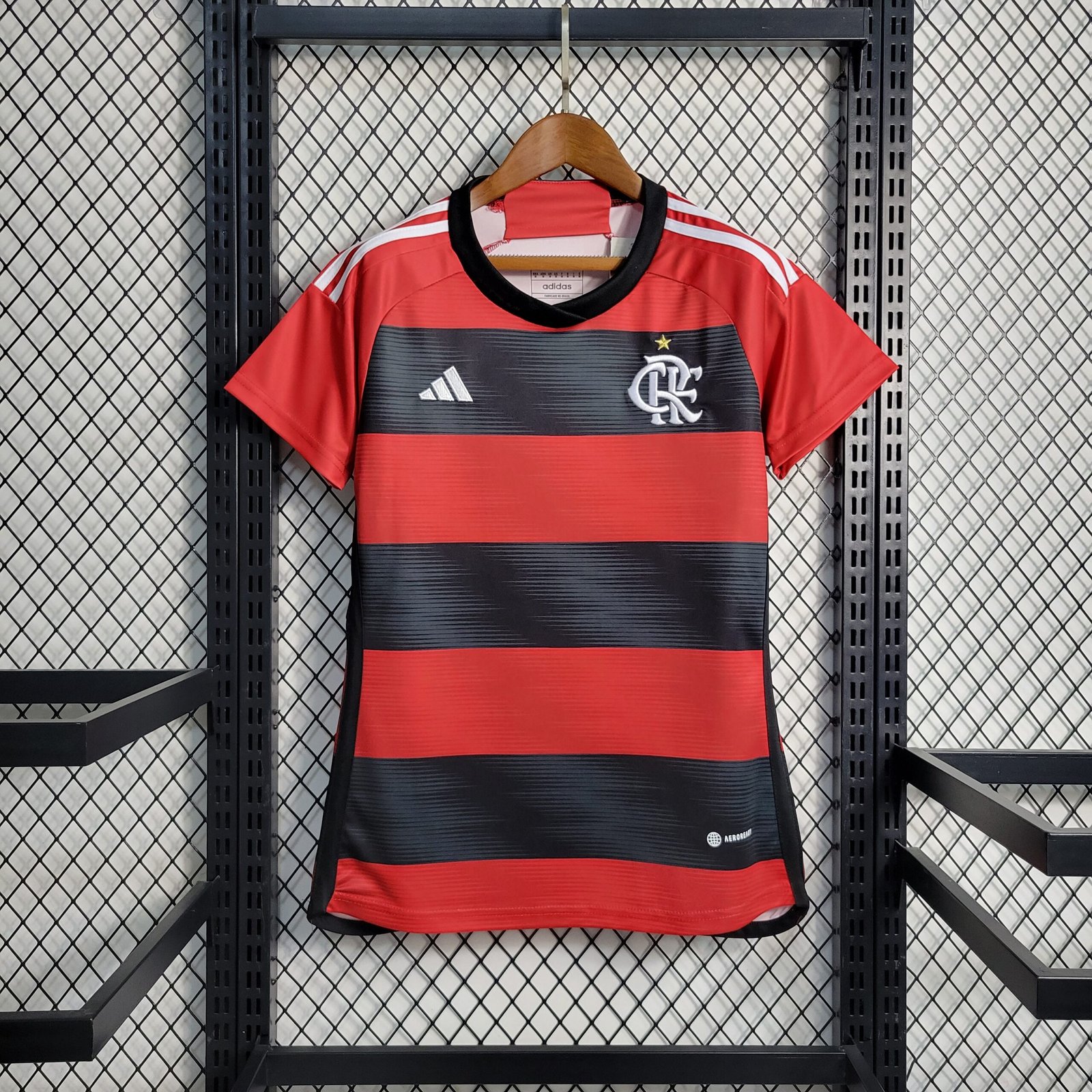 Camisa Flamengo Preta e Vermelha Home 2023/2024 – Todos os