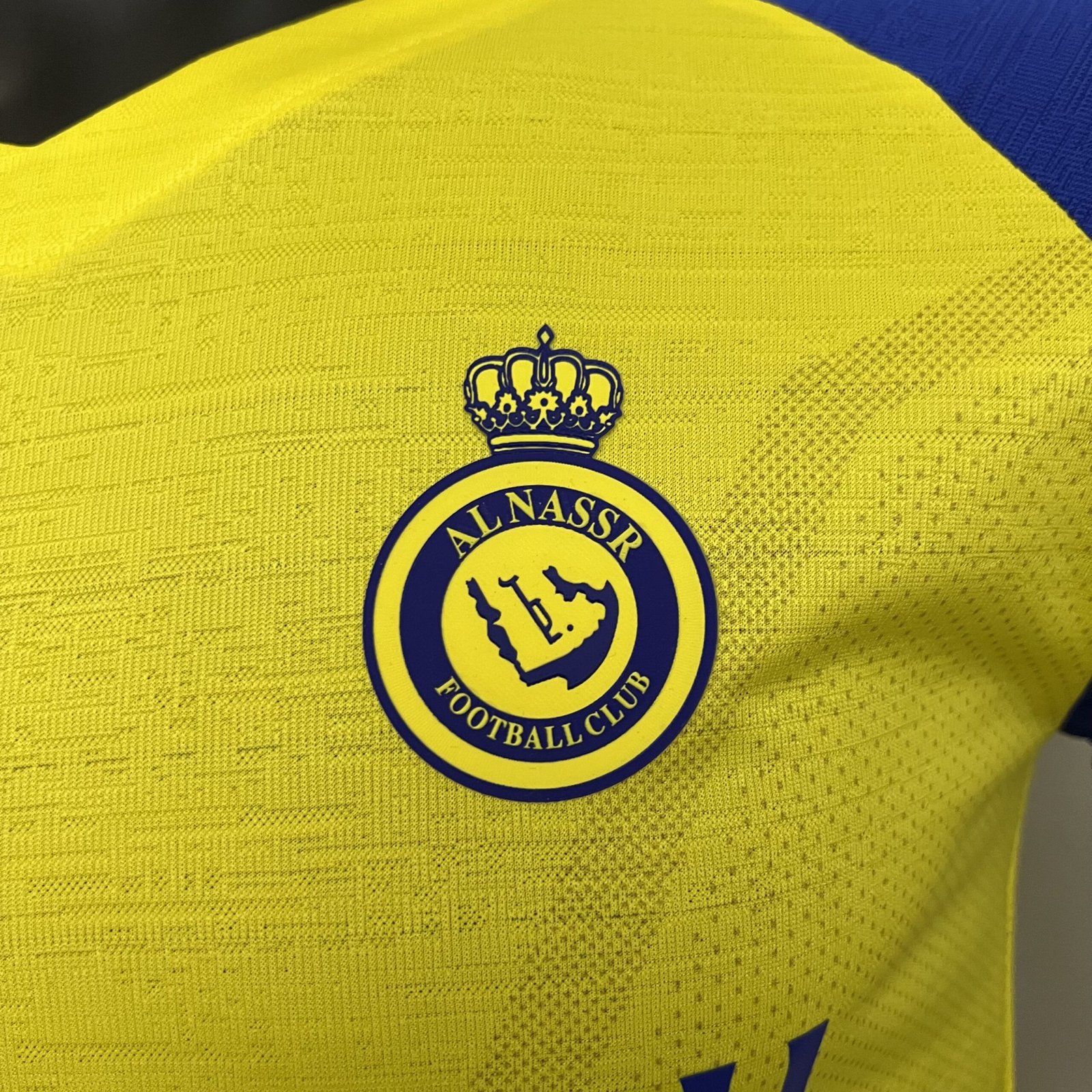 Camisa Al-Nassr FC Home 2022/2023 Amarela e Azul – Versão Torcedor – KS  Sports – Camisas de Times e Seleções