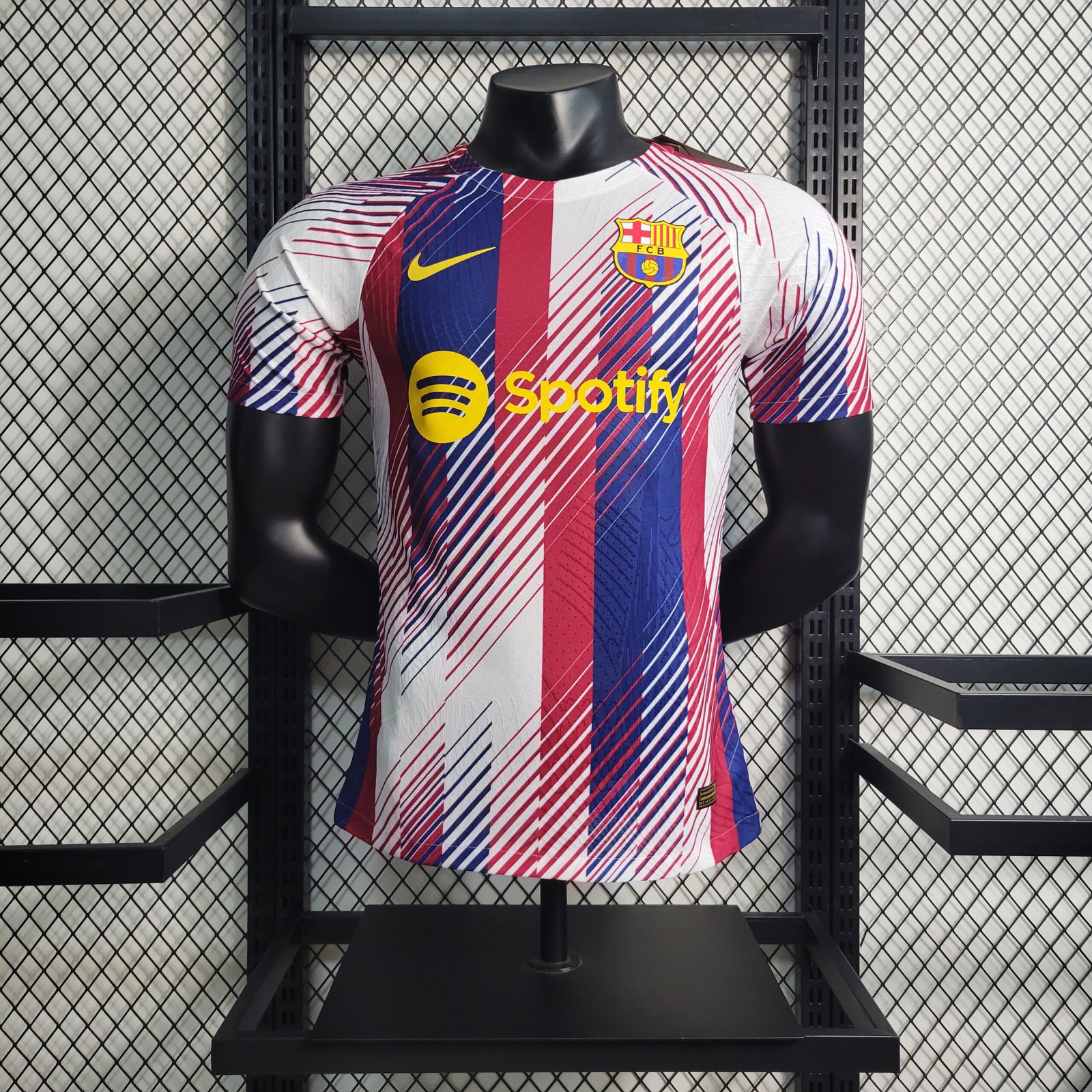 Camisa do Barcelona Treino 2023/2024 – Versão Jogador (Pré Jogo) – KS  Sports – Camisas de Times e Seleções