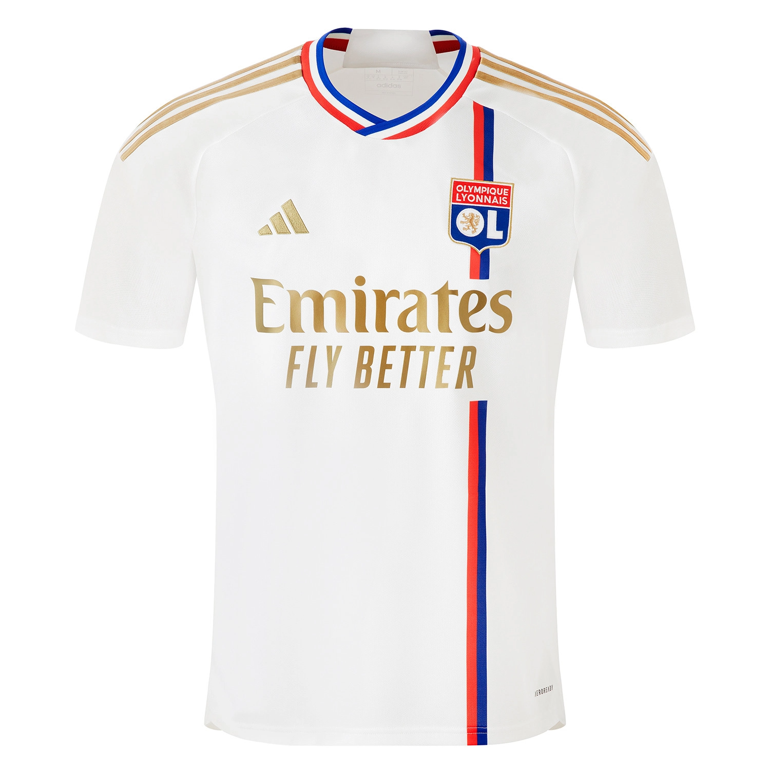 Camisa do Olympique Lyonnais Branca Home 2023/2024 – Versão