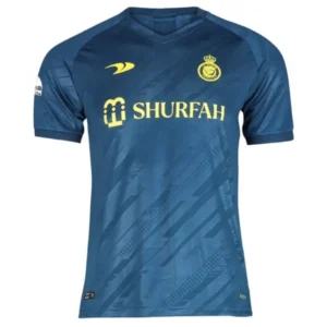 Camisa II do Al-Nassr FC Away 2022/2023 Azul – Versão Torcedor