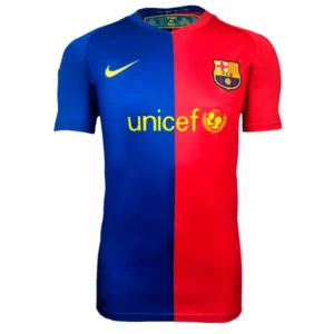 Camisa Barcelona Home 2008/2009 – Versão Torcedor Retro