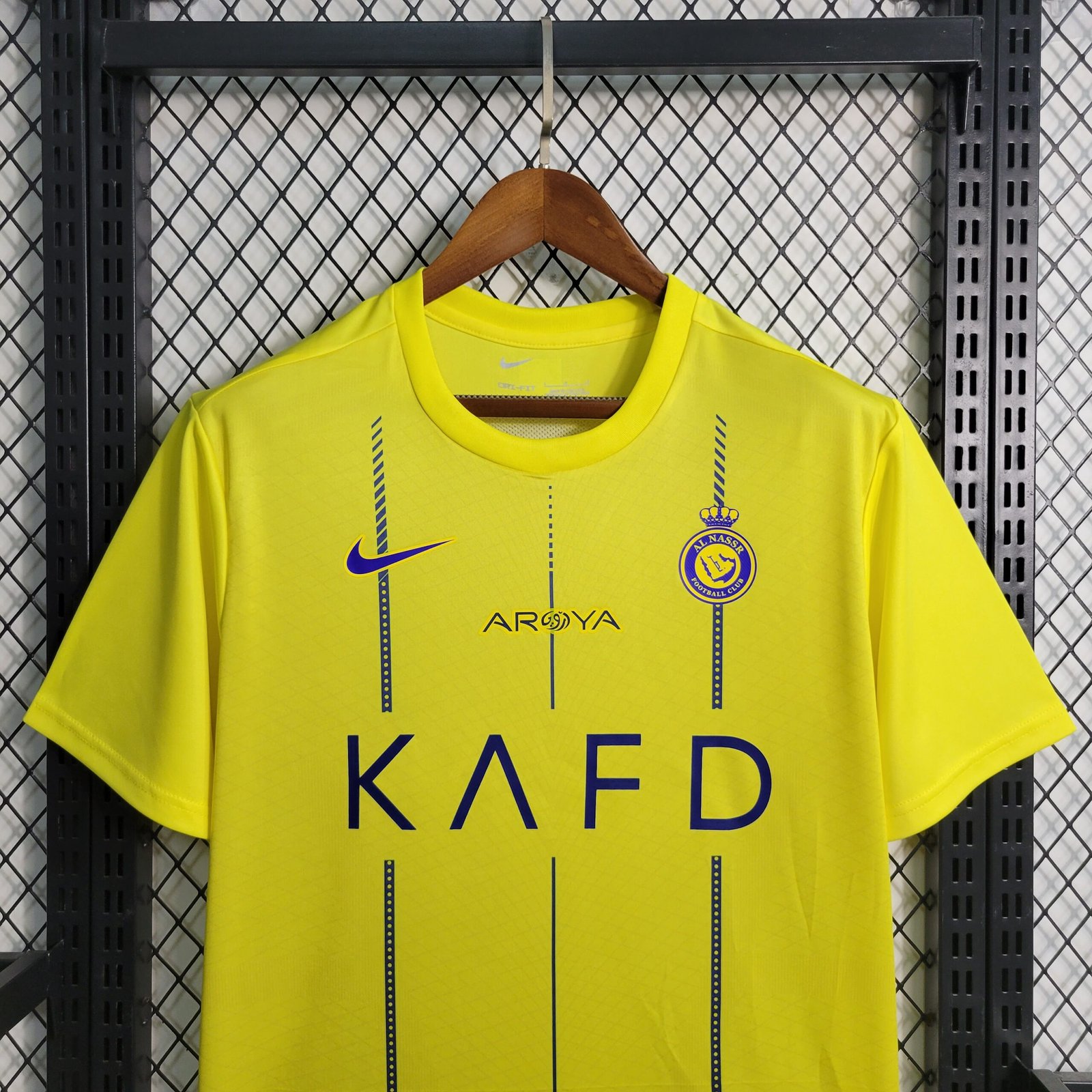 Camisa Al-Nassr FC Home 2023/2024 Amarela – Versão Jogador – KS