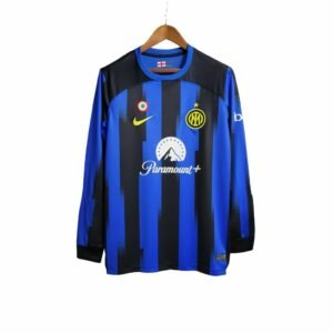 Camisa Inter de Milão Home 2023/2024 – Versão Torcedor - Manga Longa