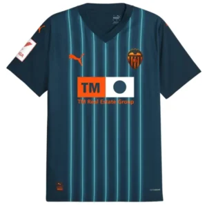 Camisa II do Valencia Azul Away 2023/2024 – Versão Torcedor