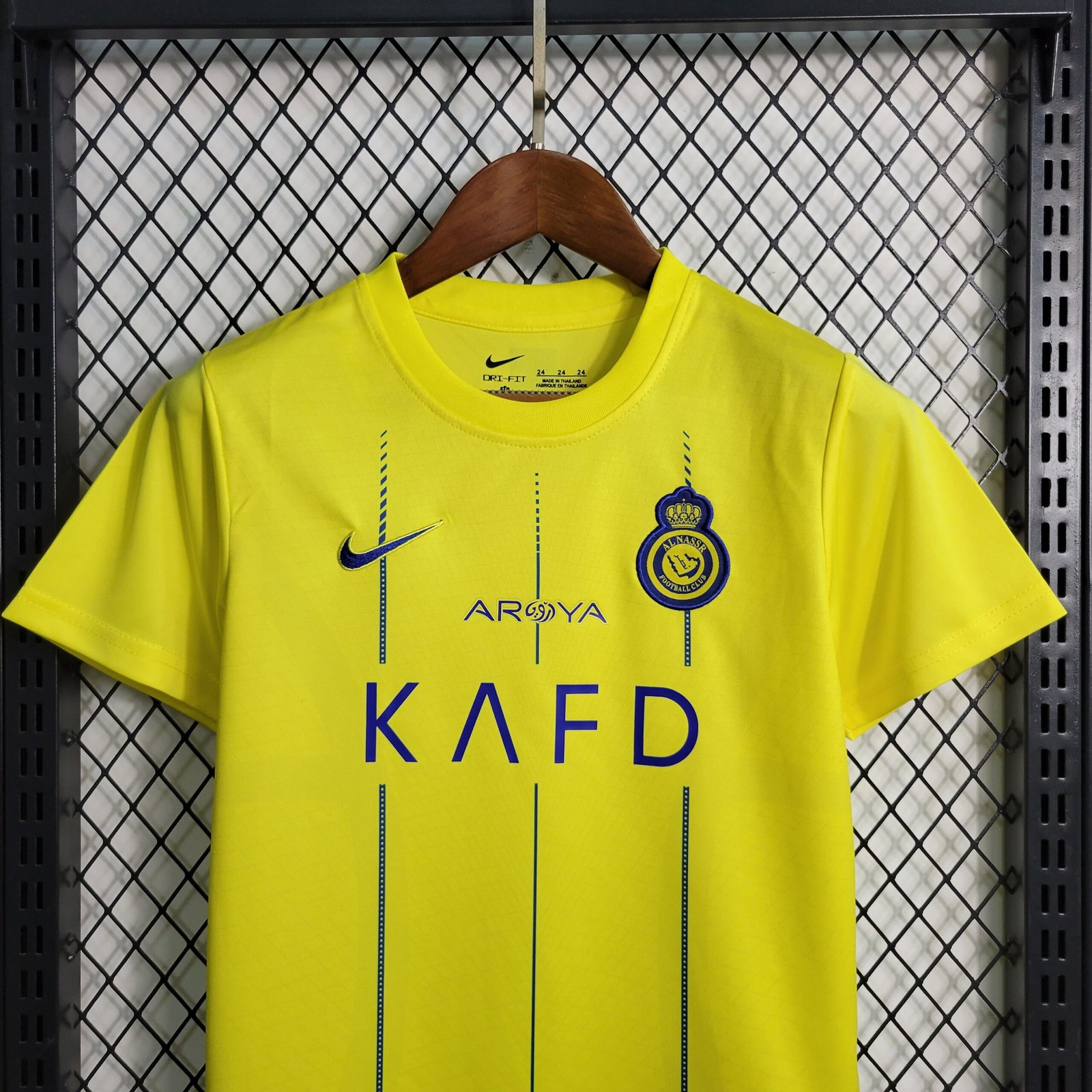 Camisa Al-Nassr FC Home 2022/2023 Amarela e Azul – Versão Jogador – KS  Sports – Camisas de Times e Seleções