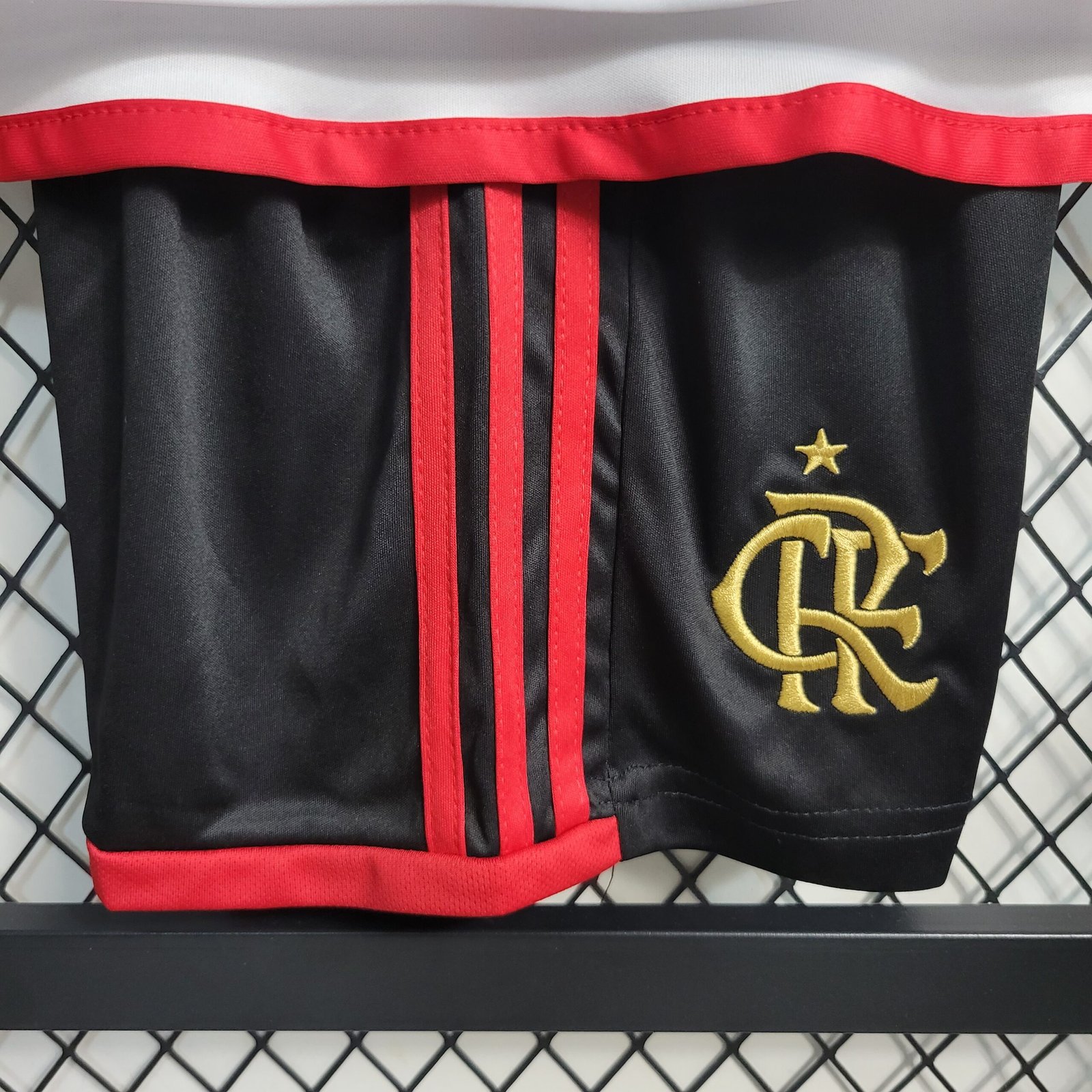 Kit Infantil II do Flamengo Branco 2023/2024 – Camisa e Short – KS