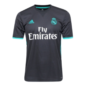 Camisa II Real Madrid 2017/2018 Preto – Retro