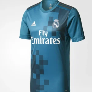 Camisa III Real Madrid 2017/2018 Azul – Retro