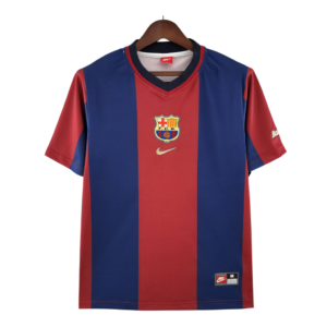 Camisa Barcelona Home 1998/1999 – Versão Retrô