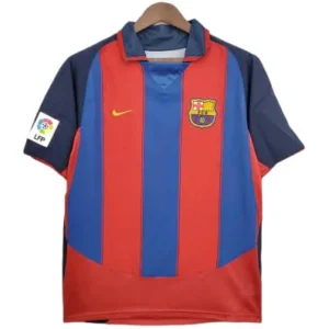 Camisa Barcelona Home 2003/2004 – Versão Torcedor Retro