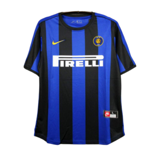 Camisa da Inter de Milão Azul Home 1999/2000 – Versão Retrô