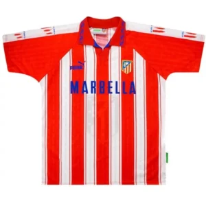 Camisa I Atlético de Madrid Home 1995/1996 – Versão Retrô