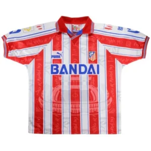 Camisa I Atlético de Madrid Home 1996/1997 – Versão Retrô