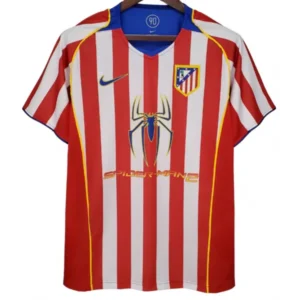 Camisa I Atlético de Madrid Home 2004/2005 – Versão Retrô