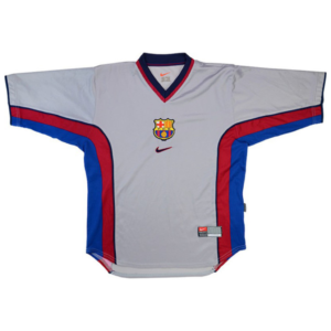 Camisa II do Barcelona Away 1998/1999 – Versão Torcedor Retrô