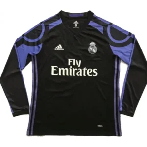 Camisa II Real Madrid Third 2016/2017 – Retrô - Manga Longa