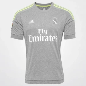 Camisa III Real Madrid Third 2015/2016 Cinza – Retrô