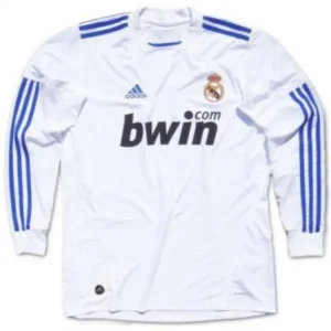 Camisa Real Madrid 2010/2011 – Retrô - Manga Longa