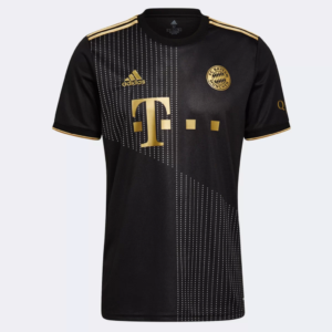 Camisa II do Bayern de Munique Preta (Away) 2021/2022 – Versão Torcedor