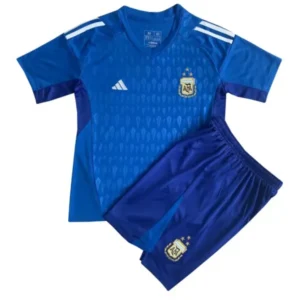 Kit Infantil Argentina Goleiro (Copa do Mundo) 2022/2023 – Camisa e Short