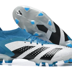 Adidas predator Accuracy.1 FG - Branca/Azul/Preta