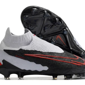 Nike Gripknit Phantom GX Elite Dynamic Fit FG - Preta/Branca/Vermelha