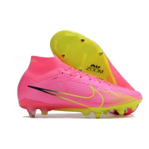 Nike Mercurial Superfly 9 Air Zoom SG-PRO - Rosa/Amarelo