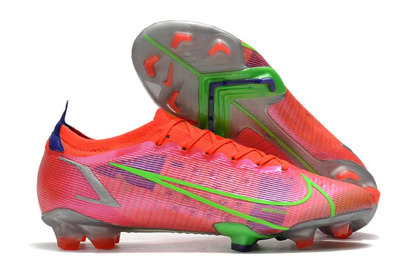 Nike Mercurial Vapor 14 Elite FG – Laranja/Verde – KS Sports
