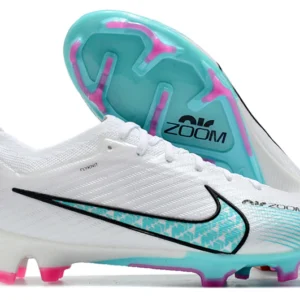 Nike Mercurial Vapor 15 Air Zoom FG - Branca/Azul/Rosa